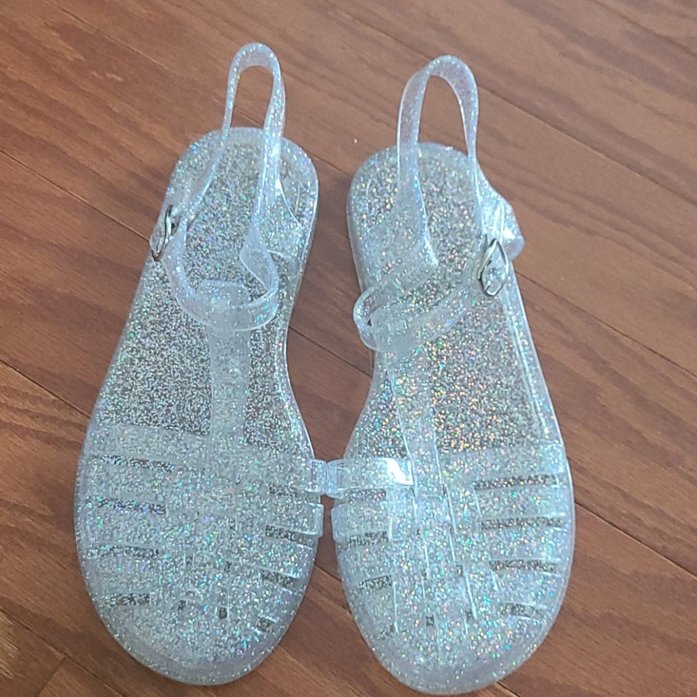 Girls size 3 jelly sandals